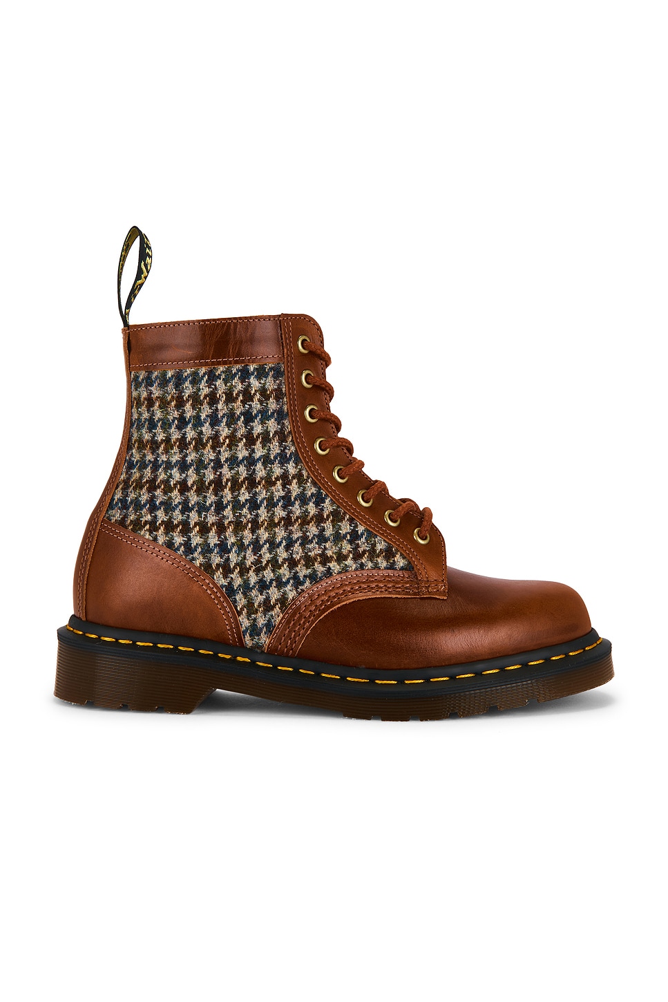 Image 1 of Dr. Martens Classic Calf 1460 Boot in Amber Tan & Multi