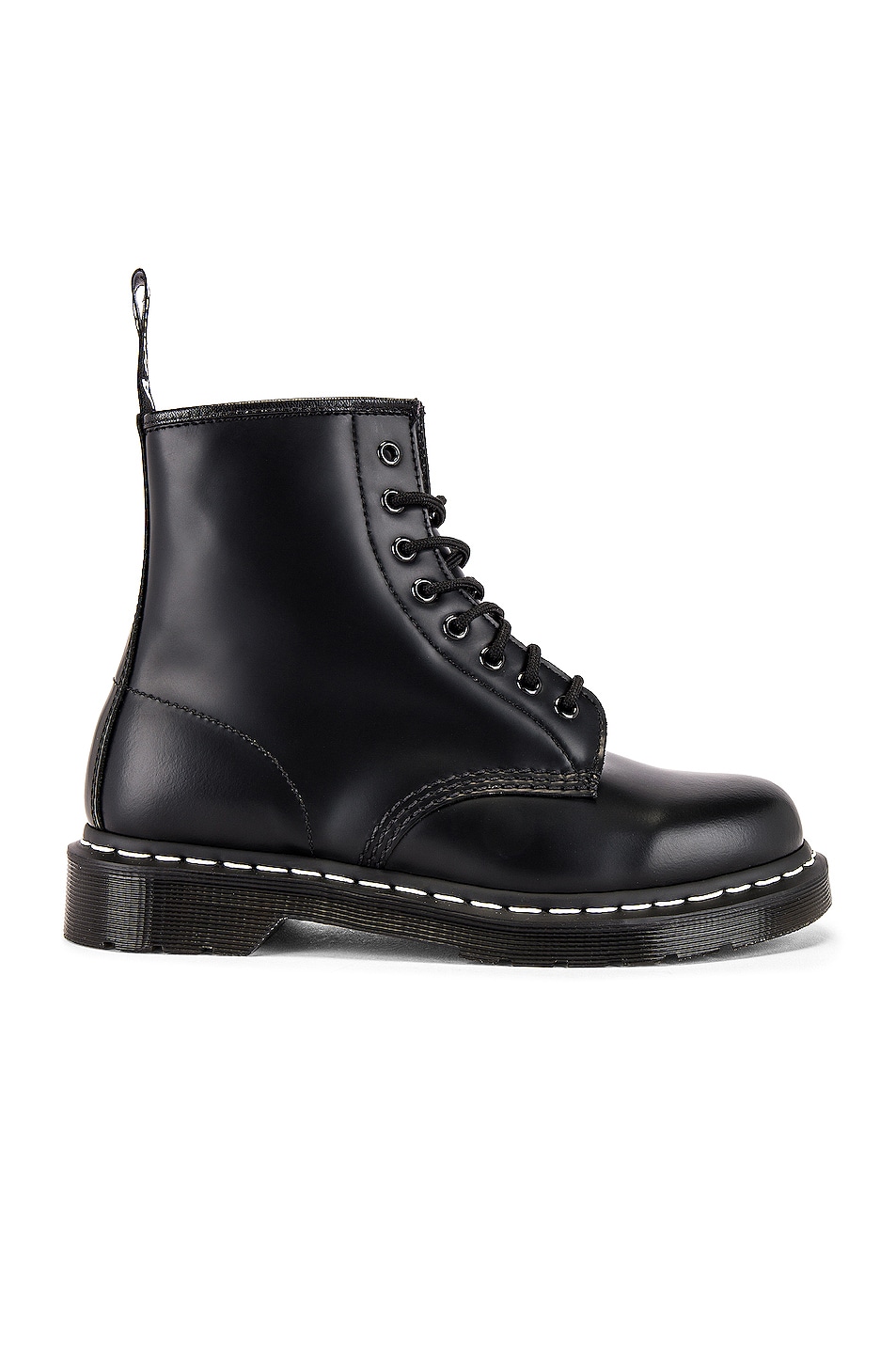Image 1 of Dr. Martens 1460 White Stitch Boot in Black