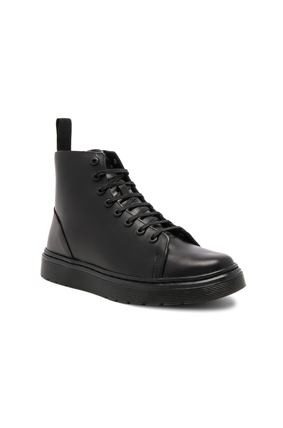 Image 1 of Dr. Martens Talib 8 Eye Leather Boots in Black