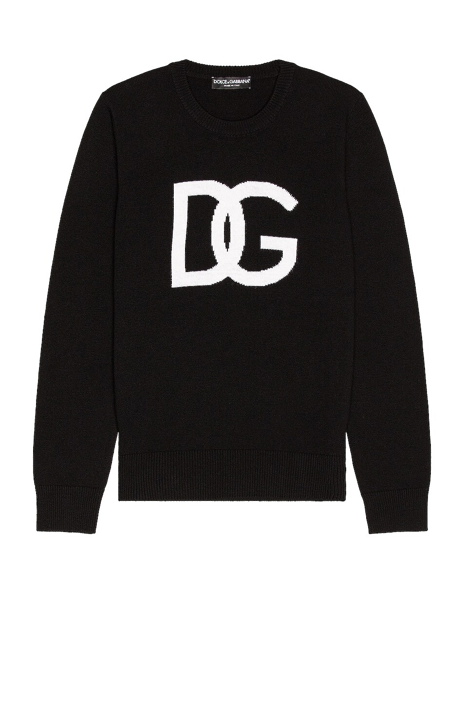 Image 1 of Dolce & Gabbana Logo Sweater in Black