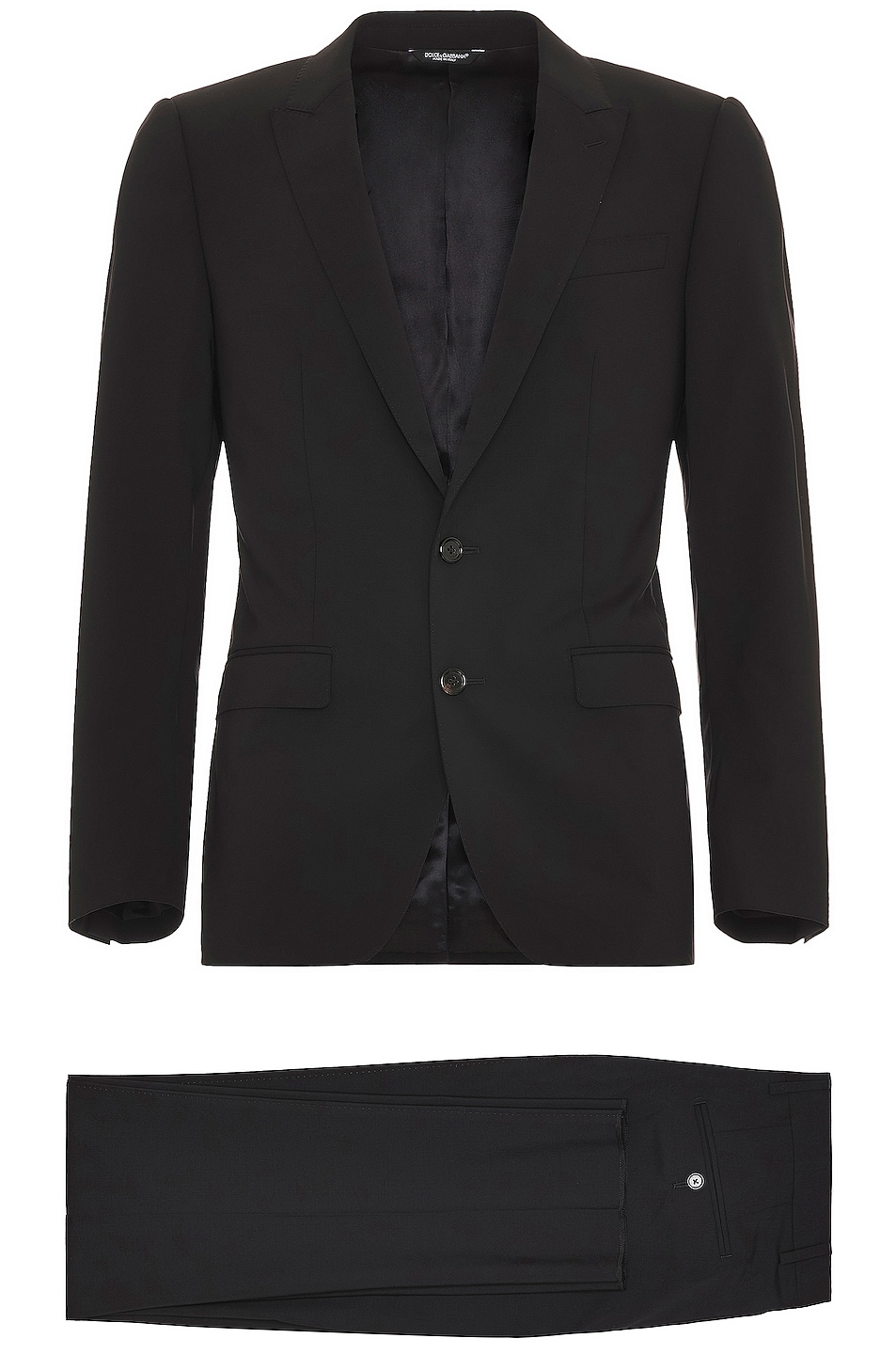 Image 1 of Dolce & Gabbana Two Piece Suit in Nero