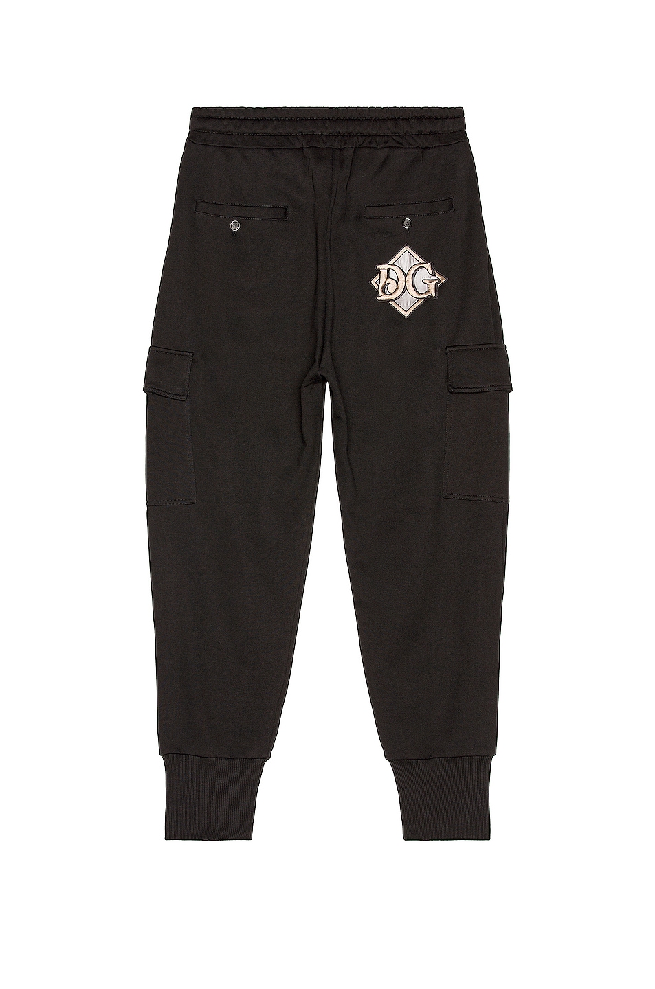 Image 1 of Dolce & Gabbana Logo Trousers in Black