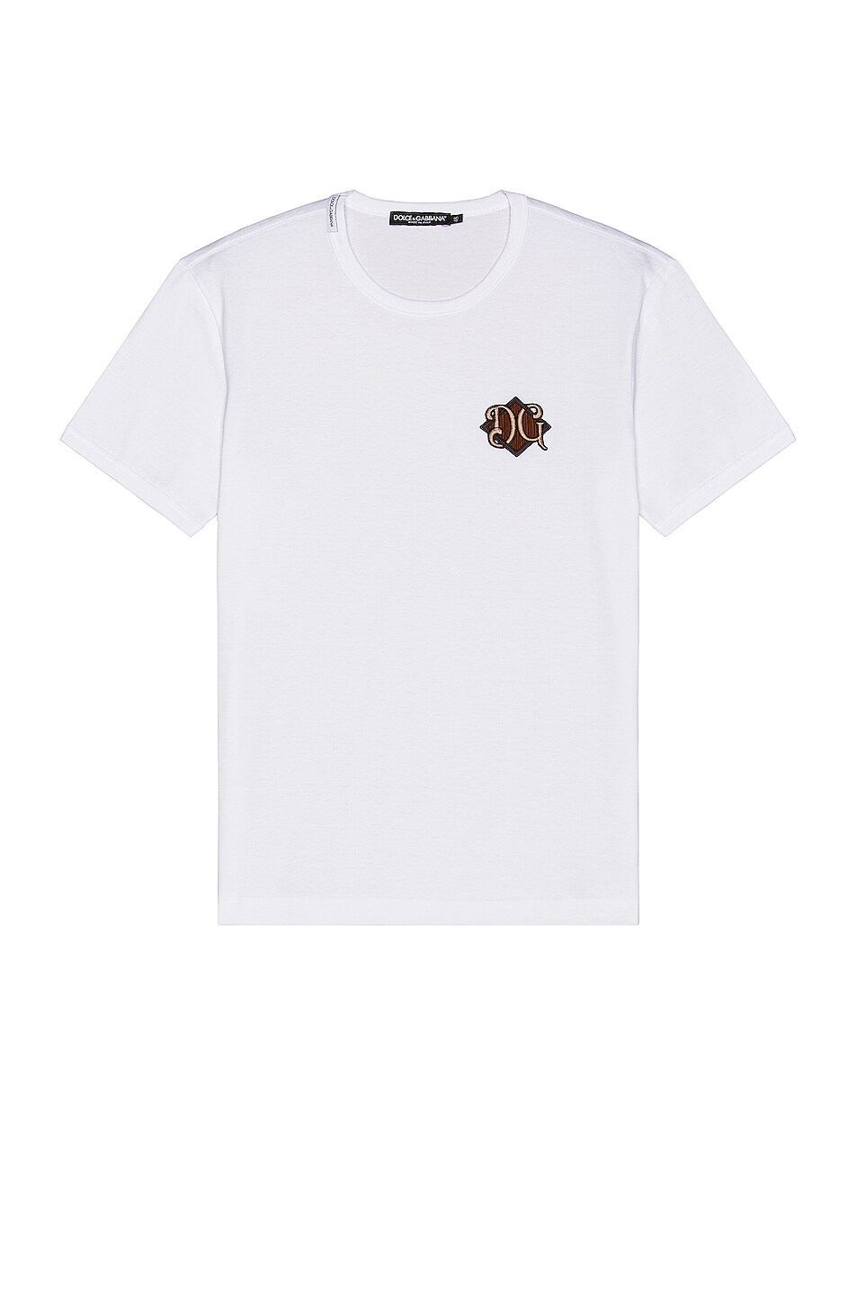 Image 1 of Dolce & Gabbana Logo Tee in White