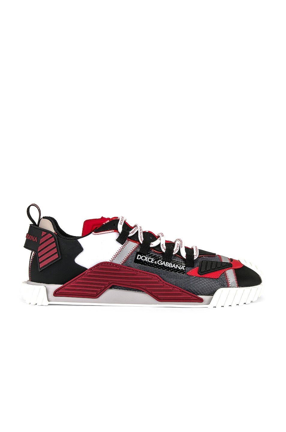 Image 1 of Dolce & Gabbana NS1 Sneaker in Red & Black