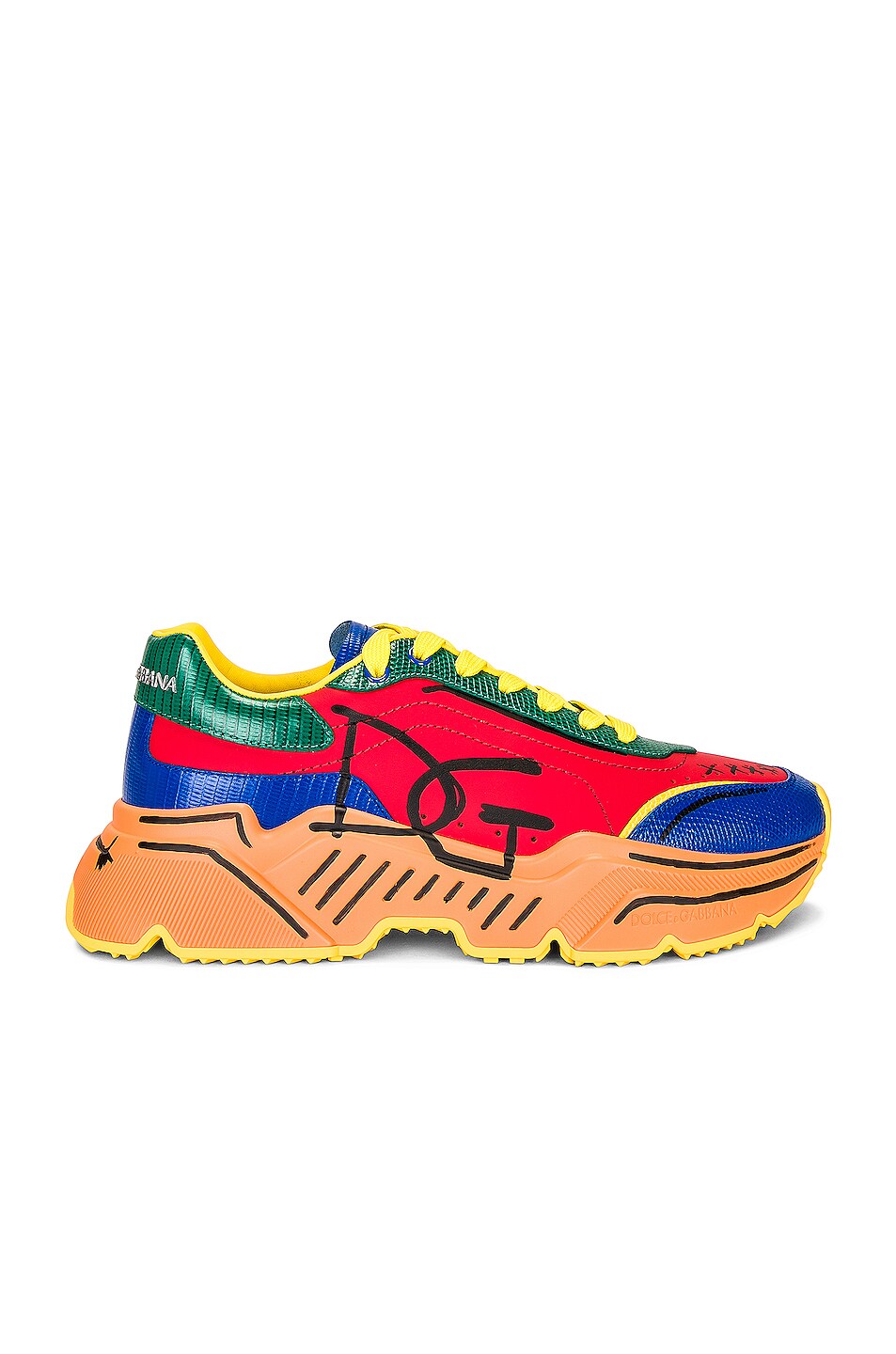 Image 1 of Dolce & Gabbana Low Top Day Master Sneakers in Multi
