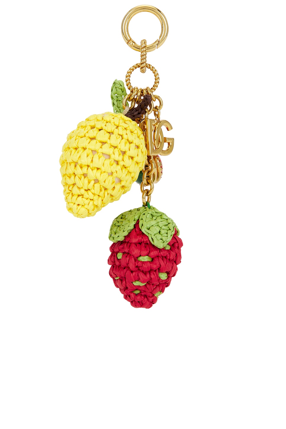 Key Ring in Yellow,Red