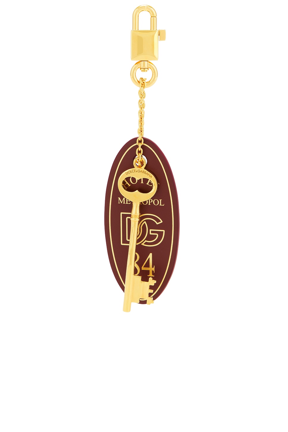 Dolce & Gabbana Leather Key Ring