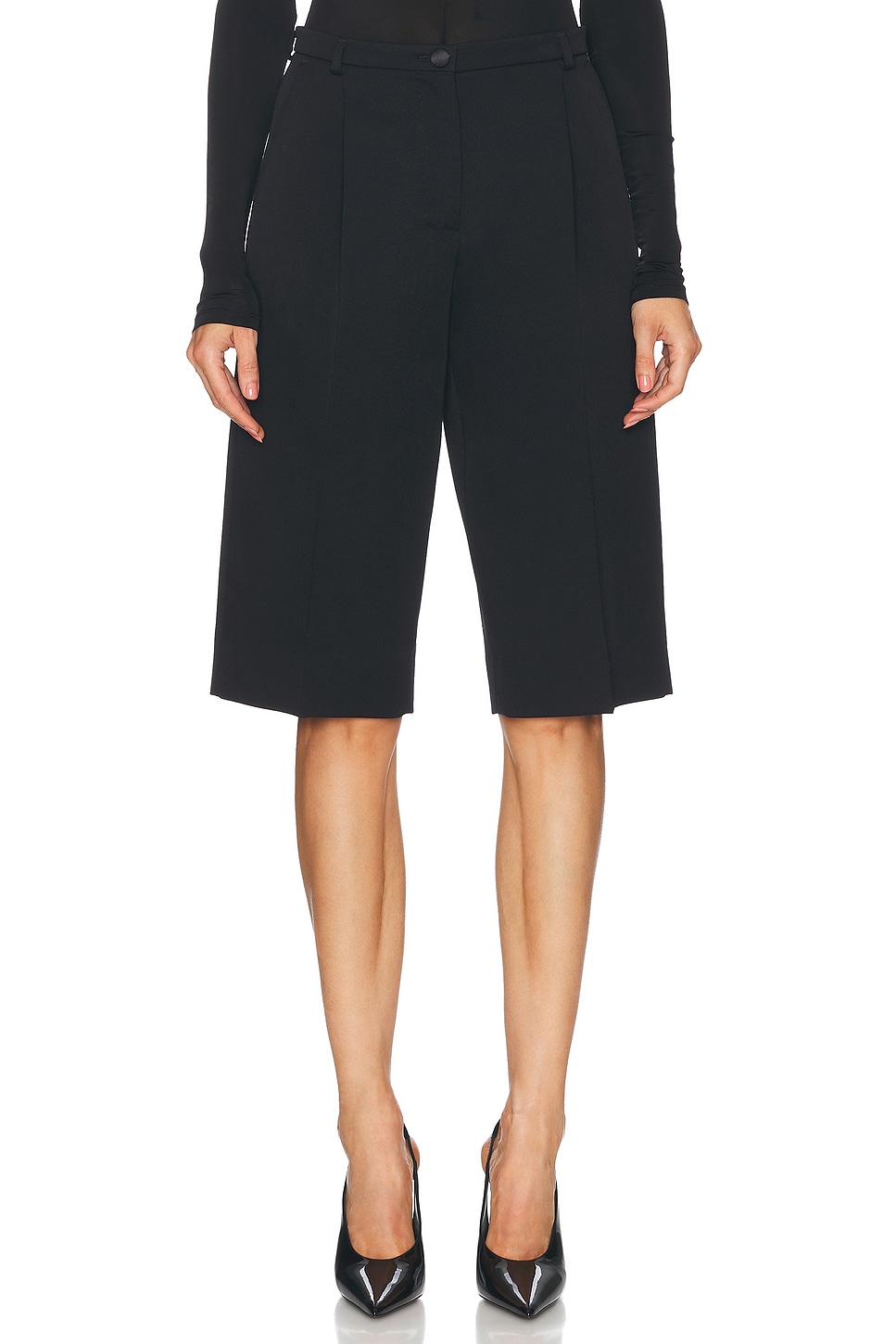 Image 1 of Dolce & Gabbana Bermuda Short in Black