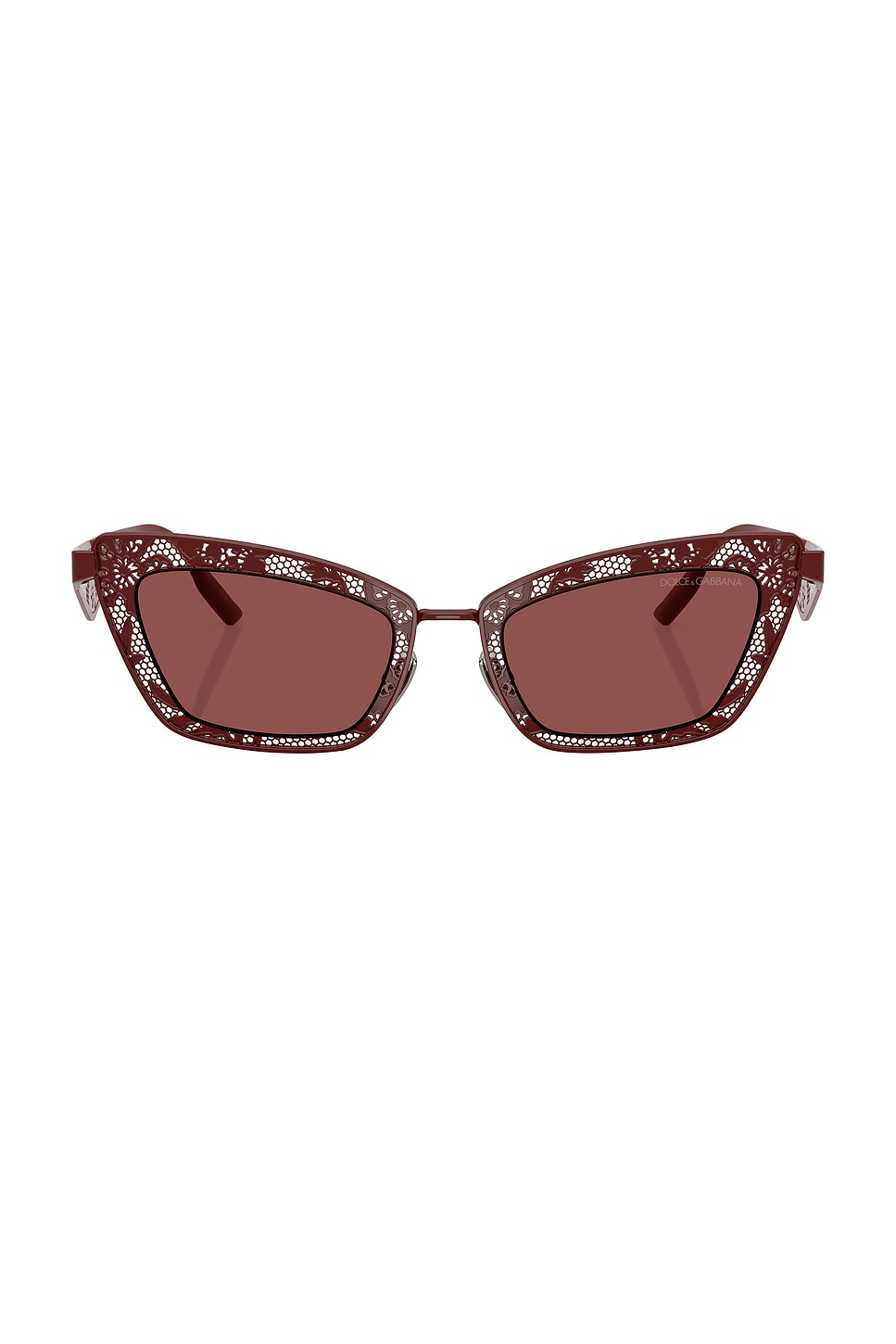 Cat Eye Sunglasses in Wine