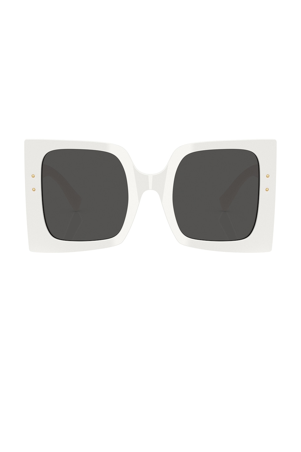 Square Sunglasses in White