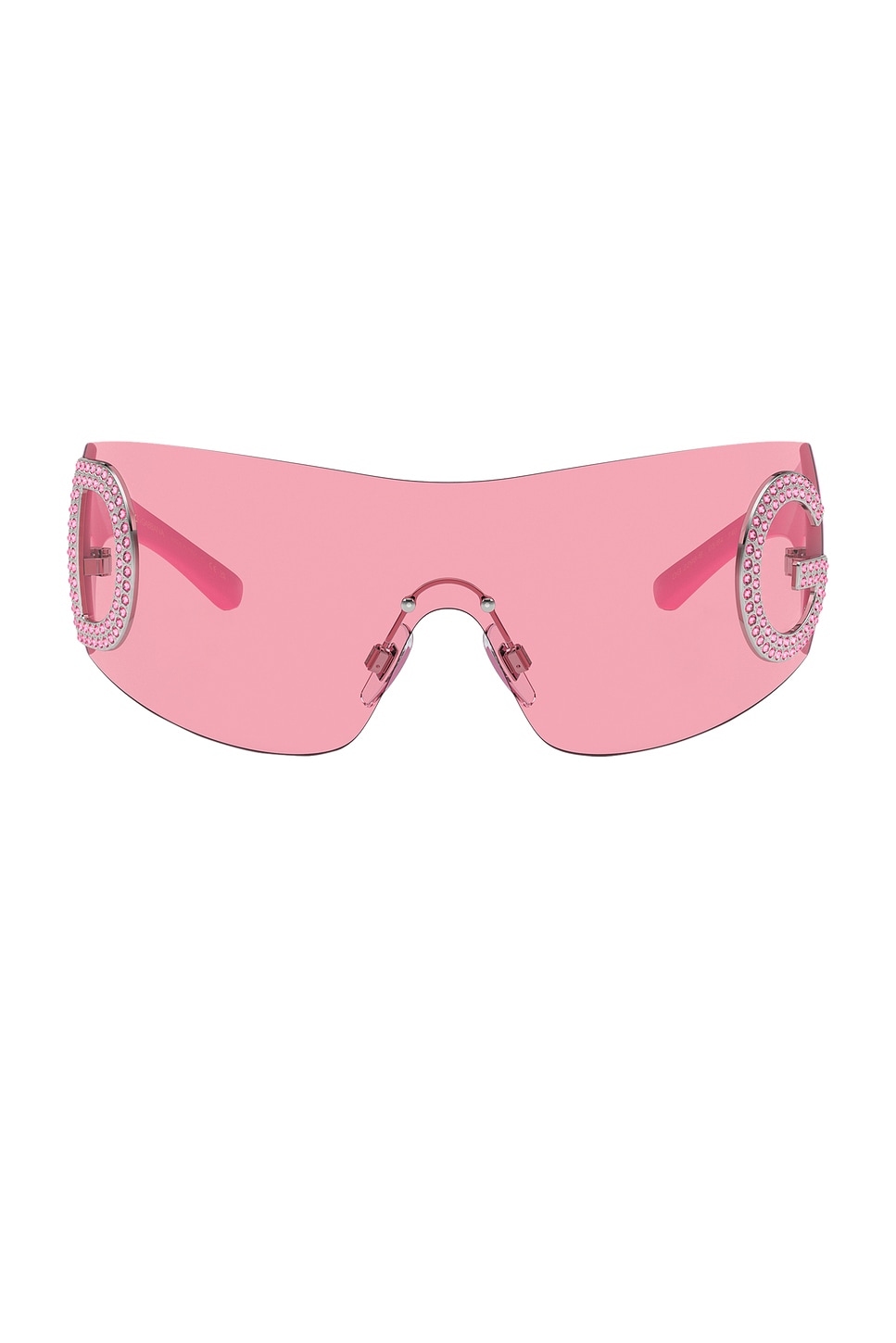 Shield Sunglasses in Pink