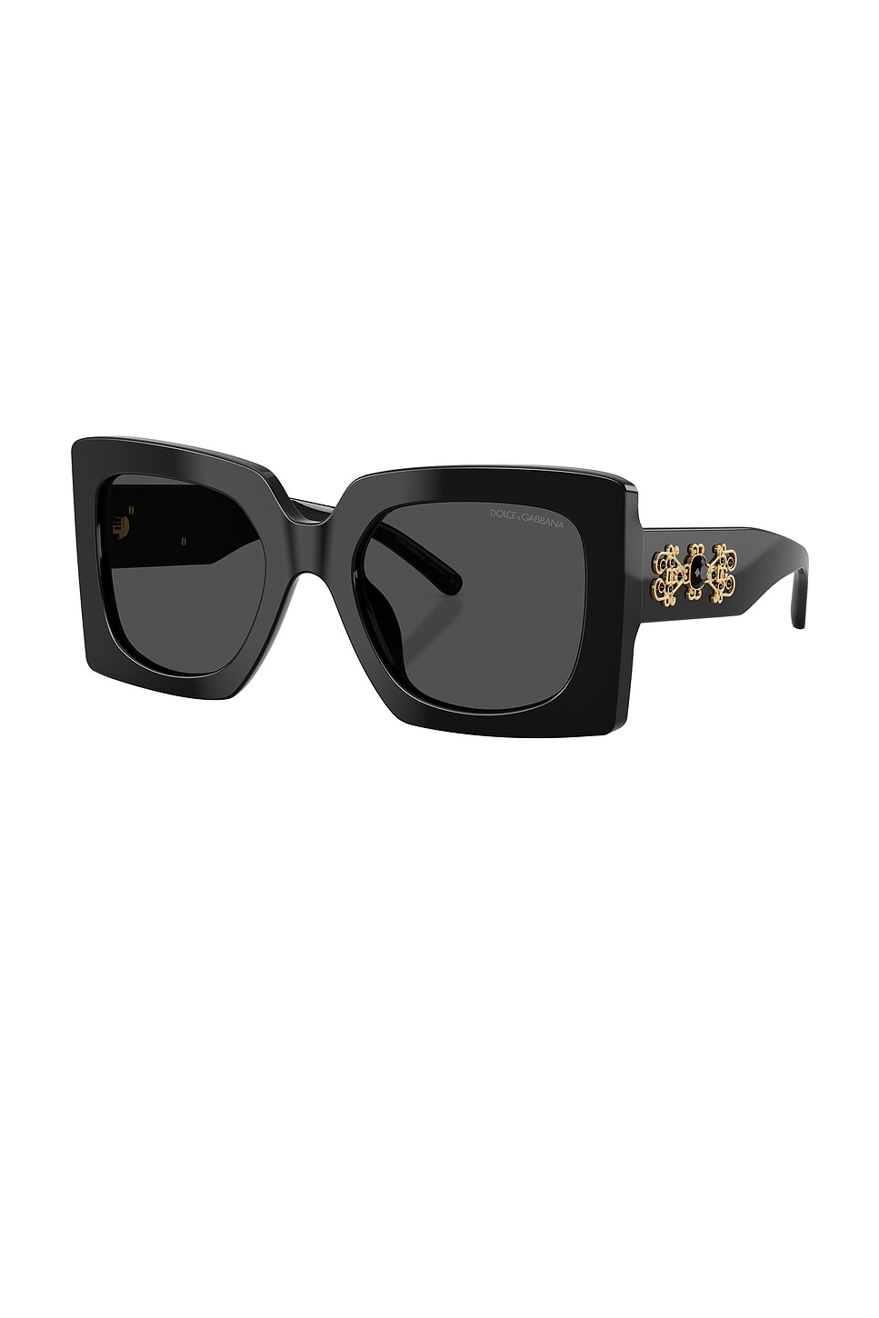 Dolce & Gabbana Square Sunglasses In Black