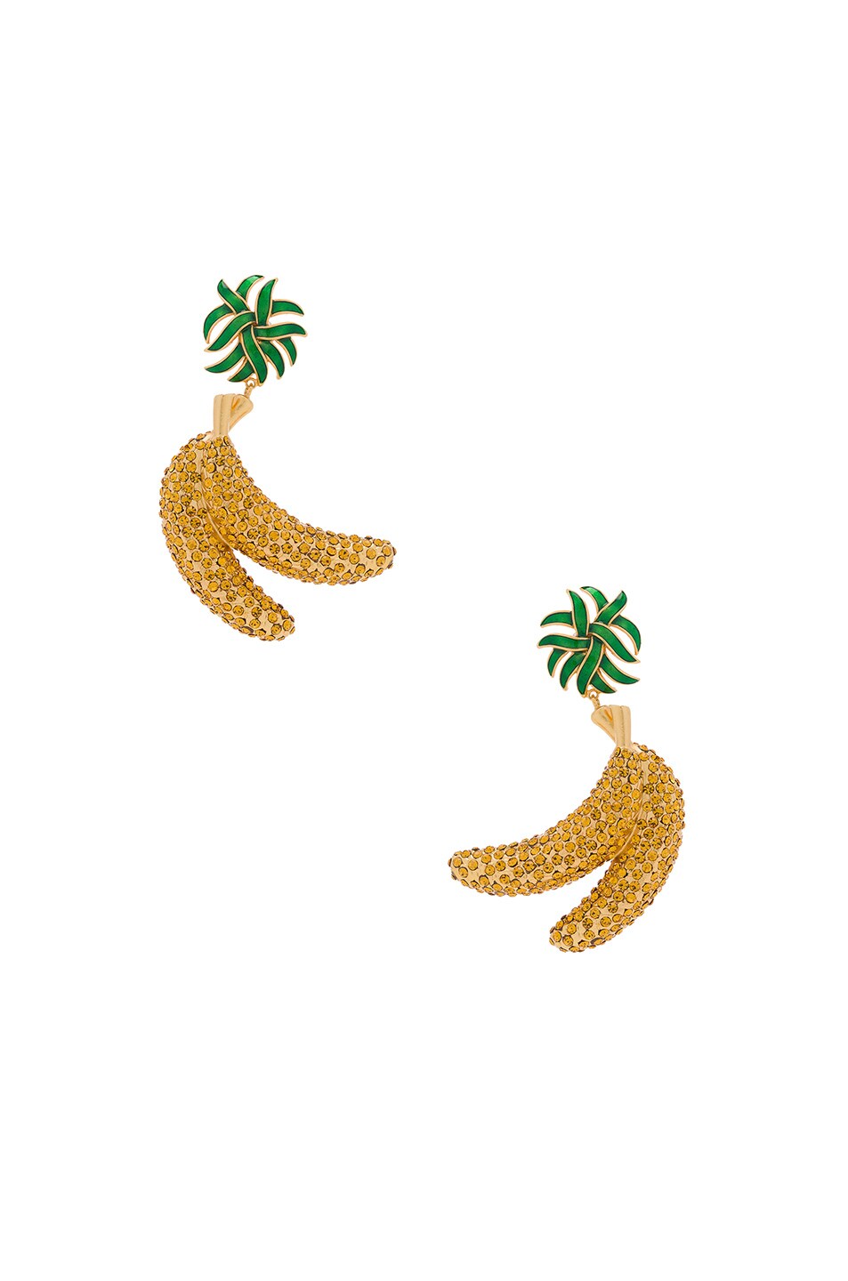Image 1 of Dolce & Gabbana Banana Earrings in Multi