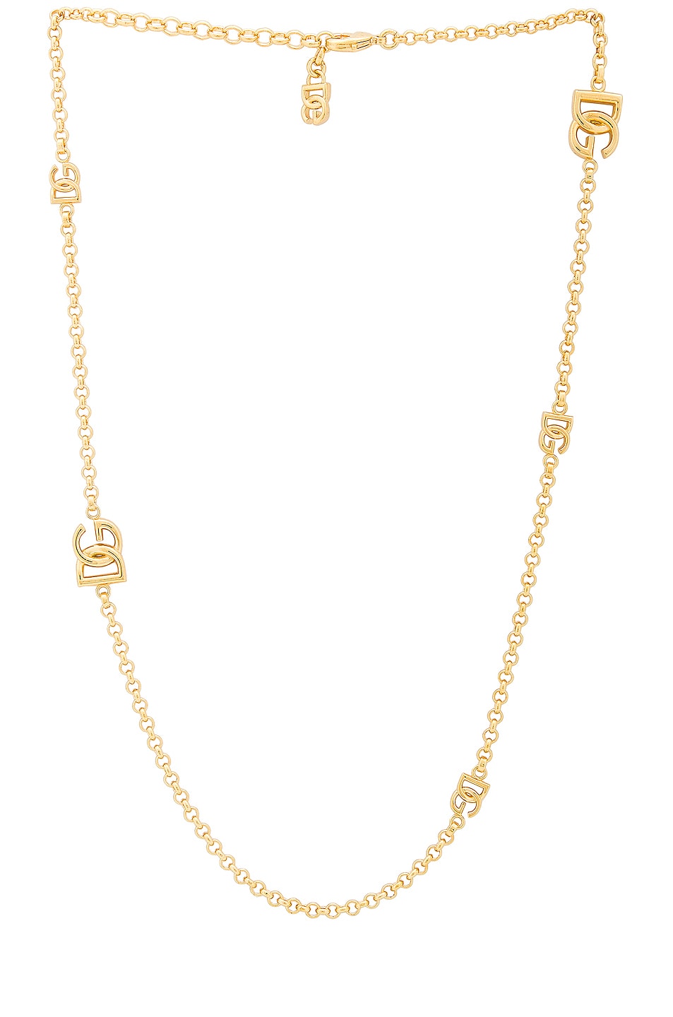 Image 1 of Dolce & Gabbana Choker Necklace in Gold