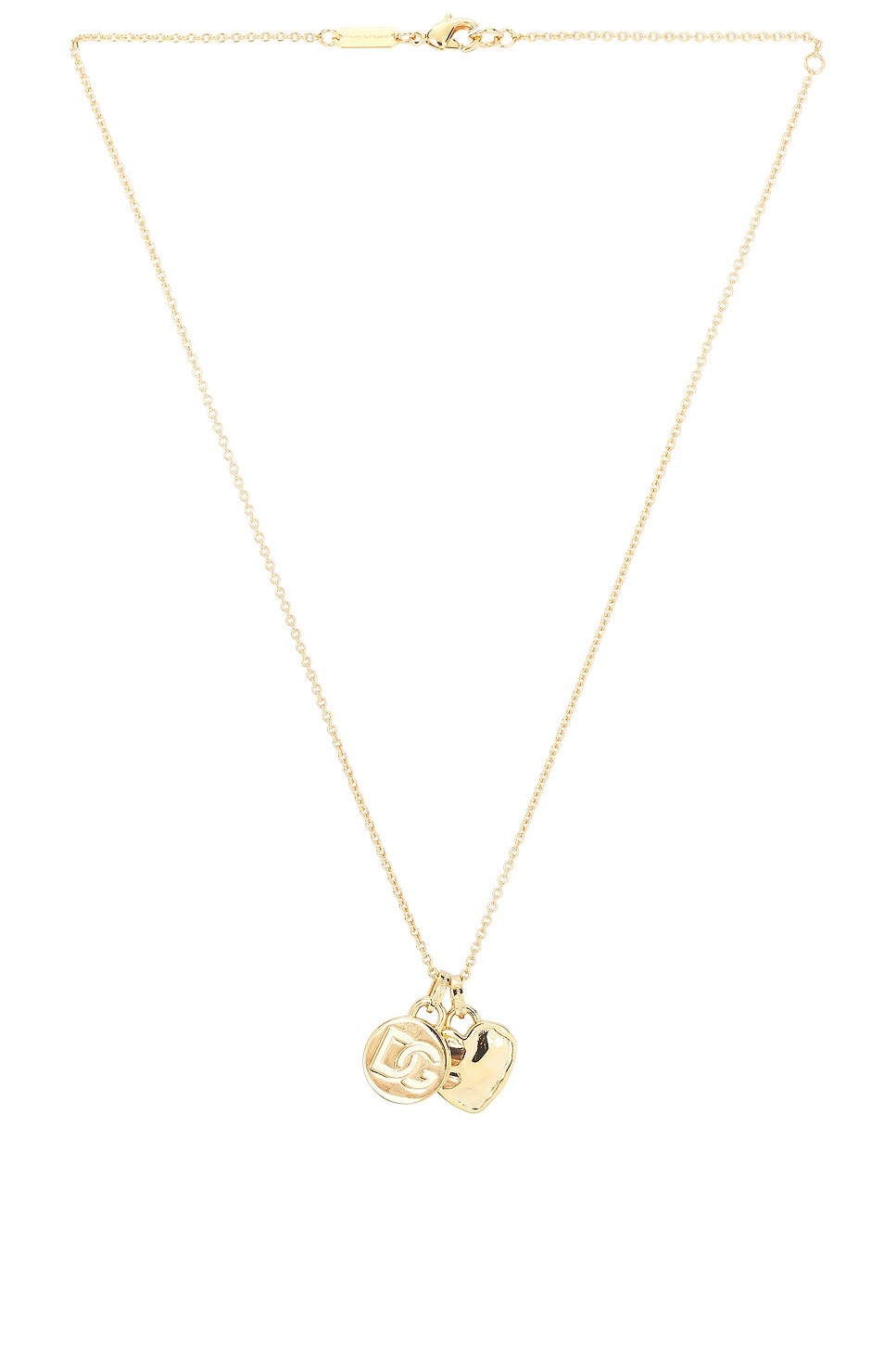 Image 1 of Dolce & Gabbana Logo Necklace in Gold