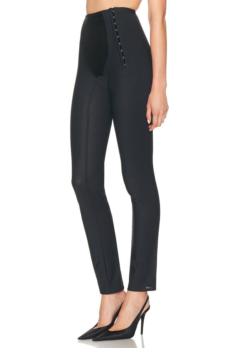 Image 1 of Dolce & Gabbana High Waisted Pant in Black