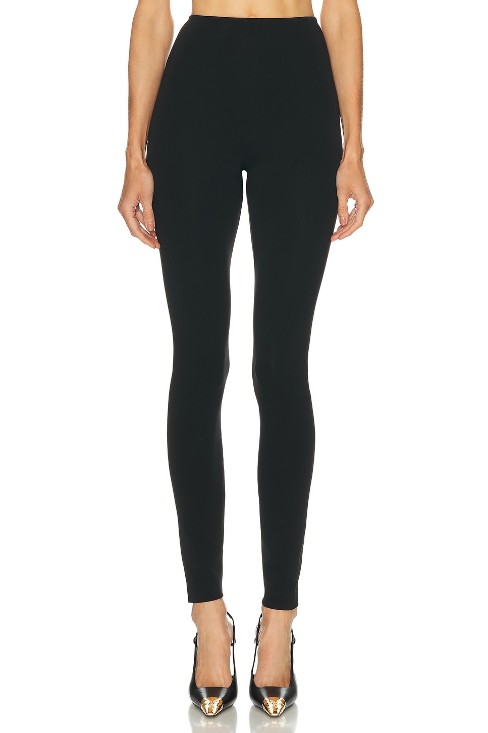 Dolce & Gabbana High Waisted Legging In Black