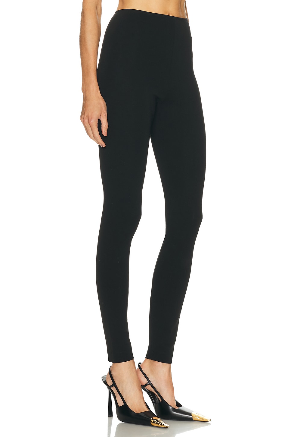 Dolce & Gabbana High Waisted Legging In Black