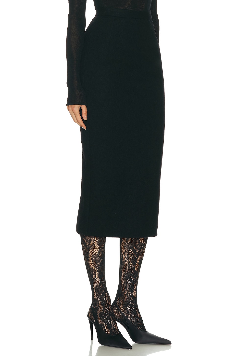 Dolce & Gabbana Pencil Skirt In Black