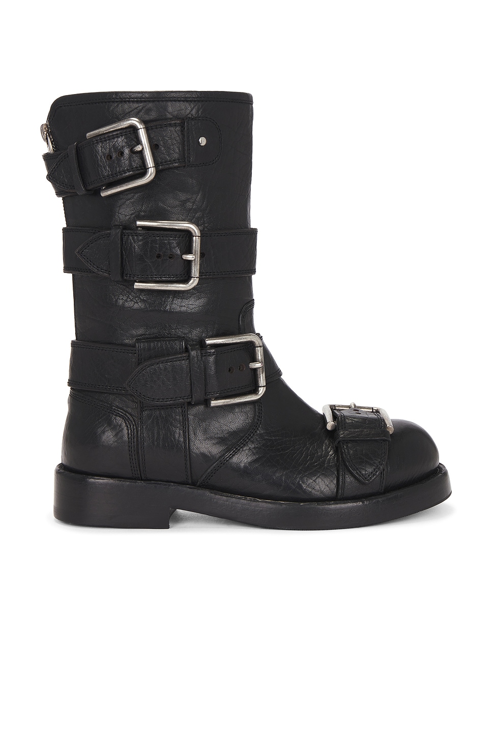 Dolce & Gabbana Short Boot In Black