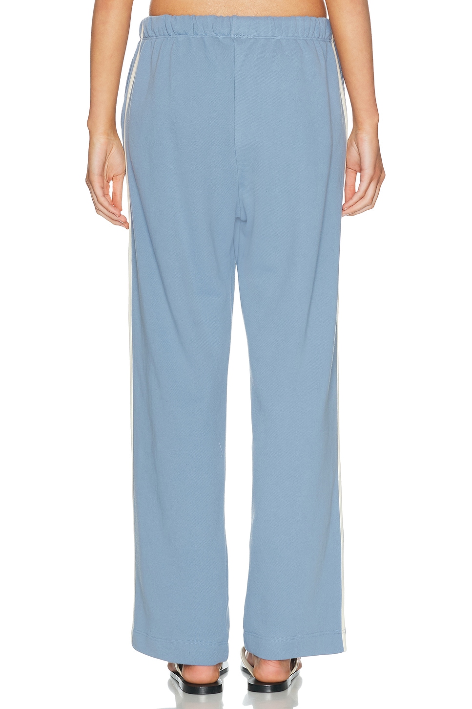 DONNI. The Eco Terry Stripe Crop Pant | Thumbnail 4