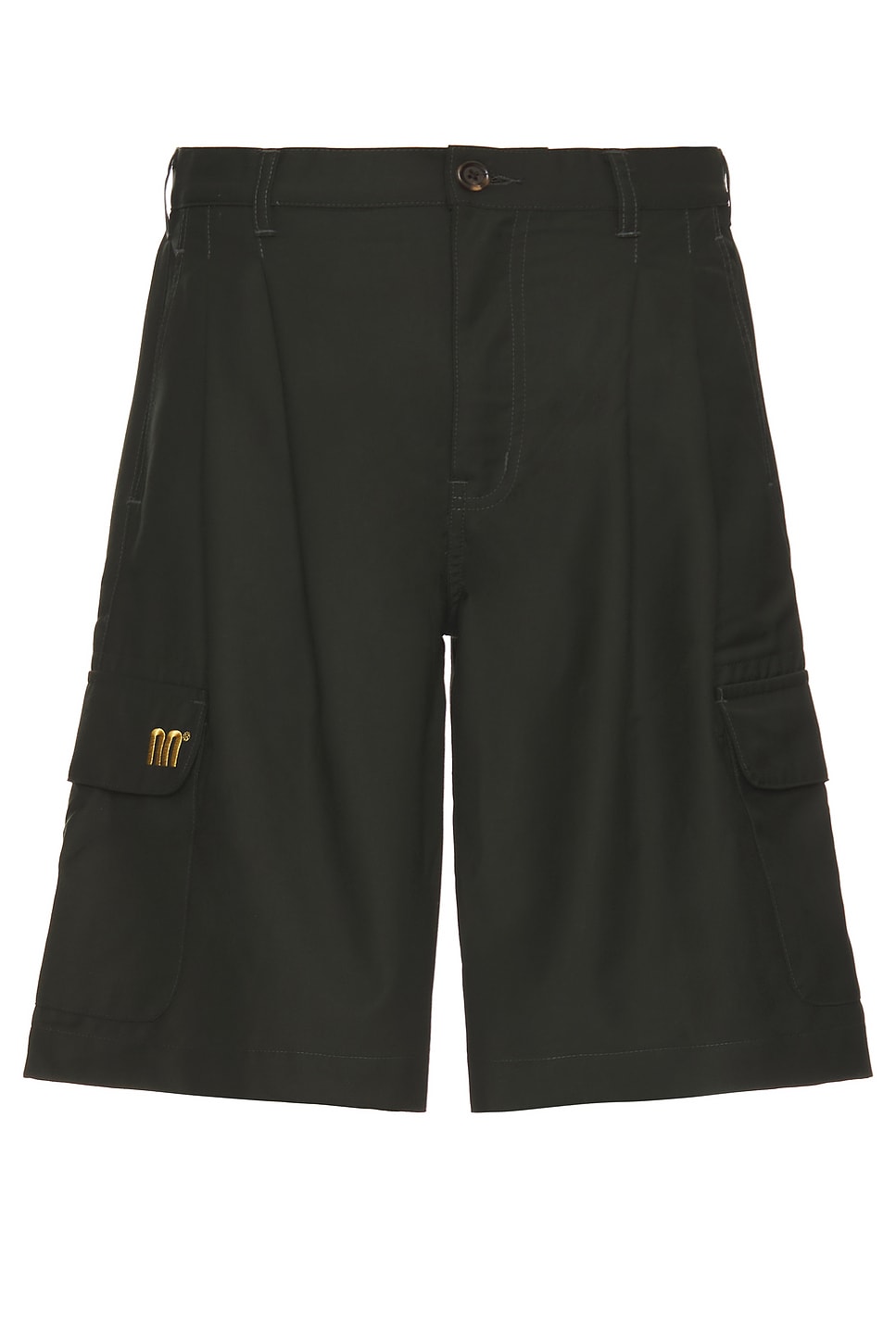 Image 1 of DOUBLE RAINBOUU Oversize Cargo Short in Olive