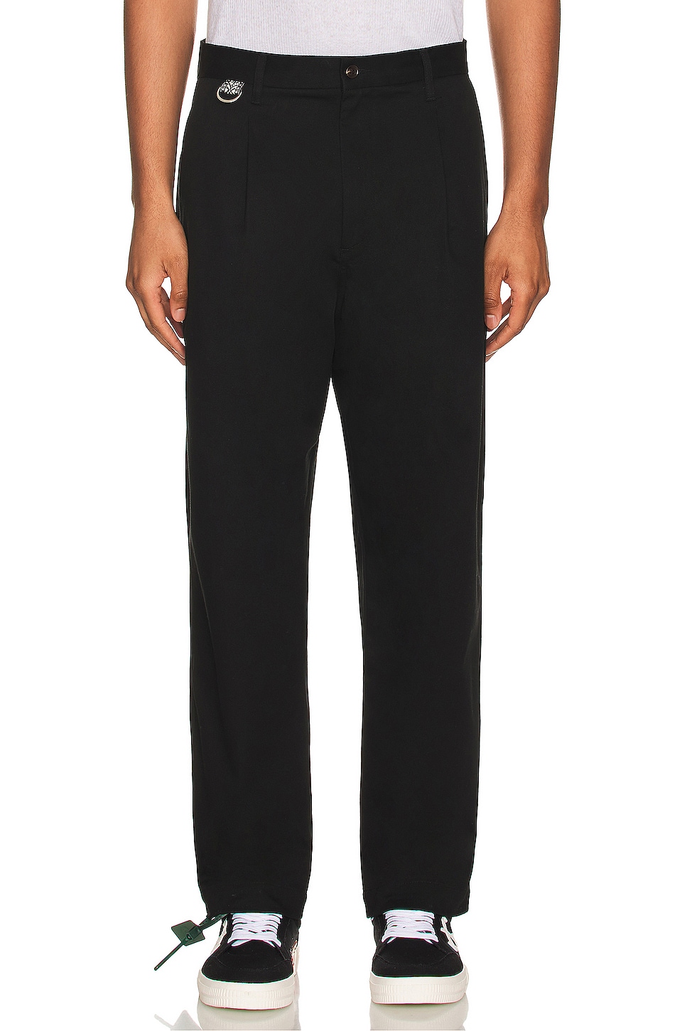 Image 1 of DOUBLE RAINBOUU Paradise Pant in Contrast Black
