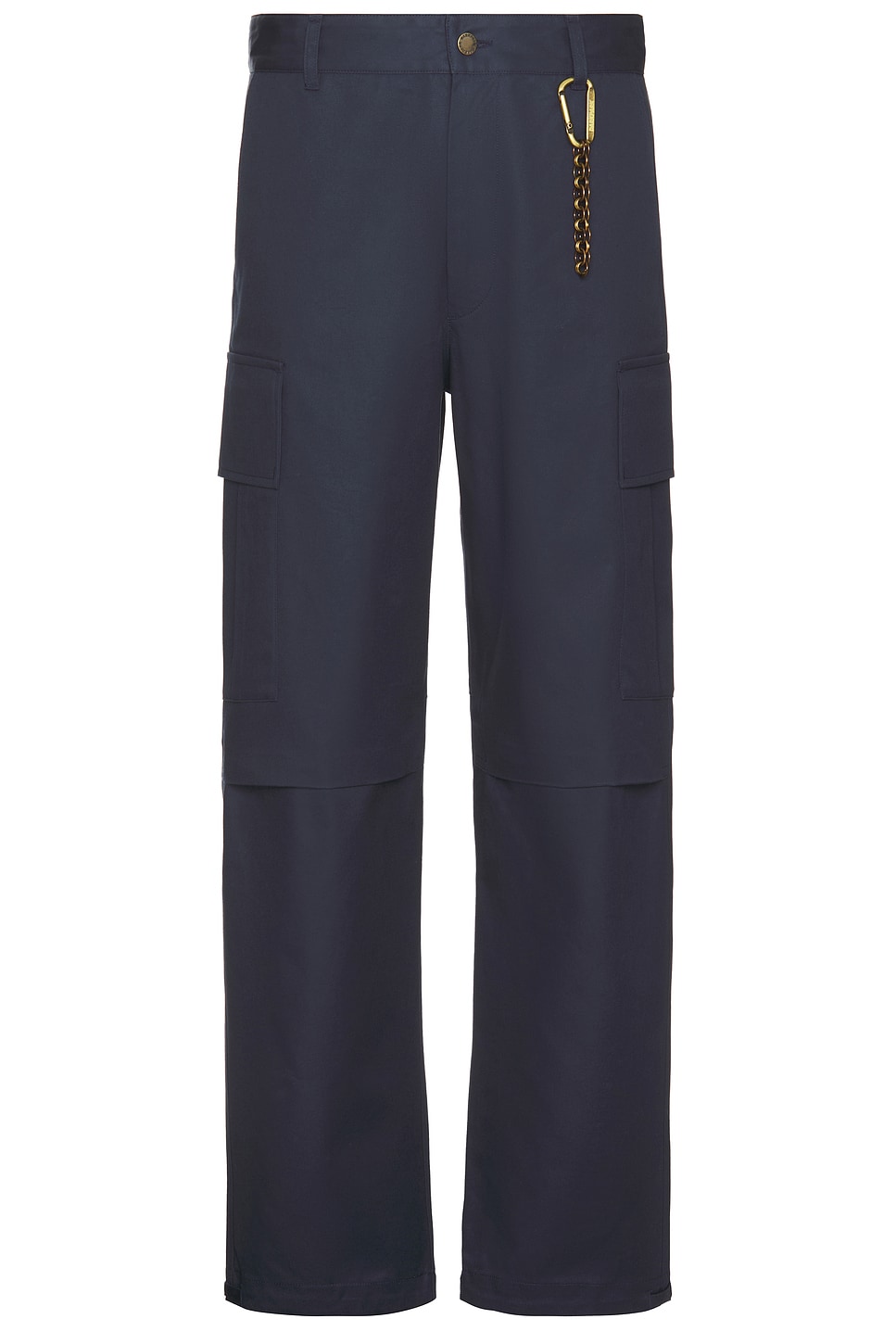 Shop Darkpark Saint Heavy Twill Cargo Pants In Blue Navy