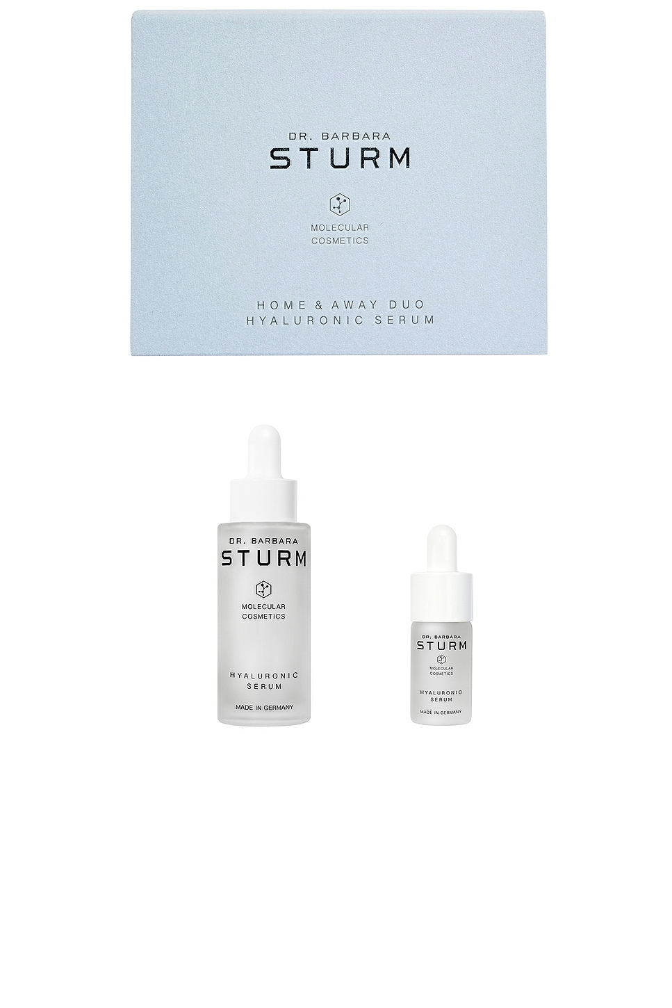 Dr Barbara Sturm Home Away Hyaluronic Set In Transparent