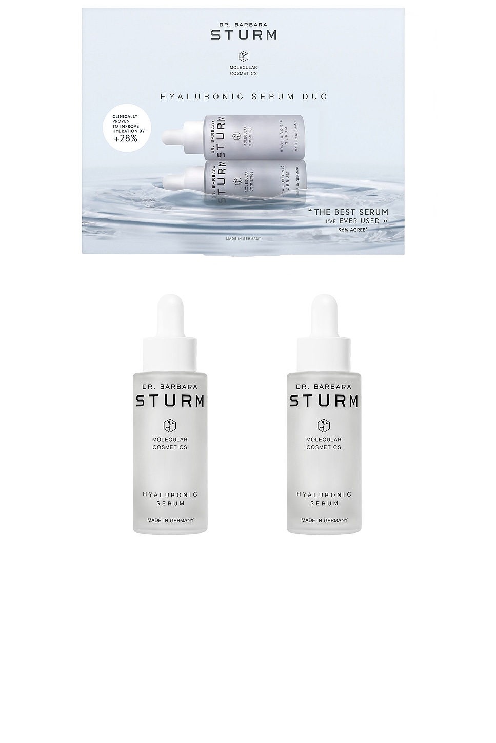 Dr Barbara Sturm Hyaluronic Serum Duo