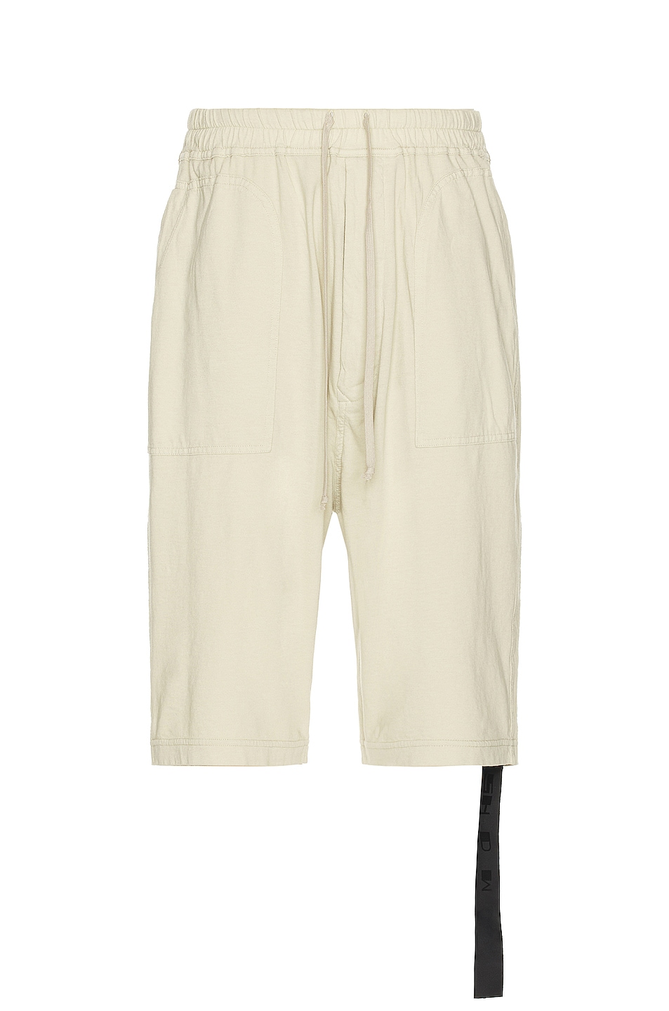 Image 1 of DRKSHDW by Rick Owens Rick S Bela Shorts in Pearl