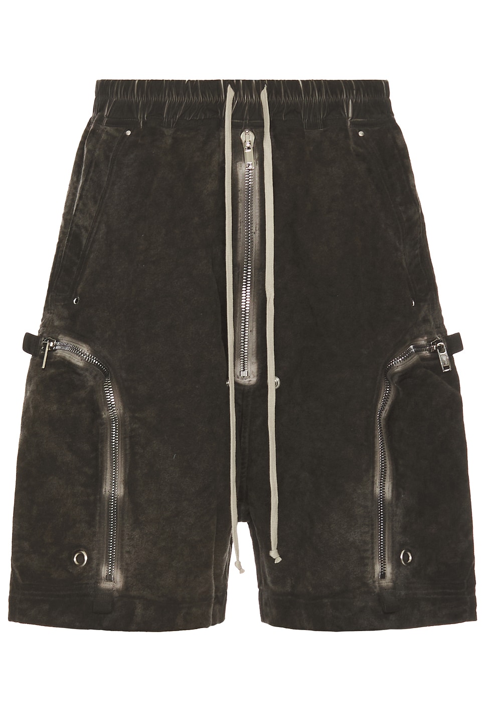 Shop Rick Owens Drkshdw Bauhaus Shorts In Dust