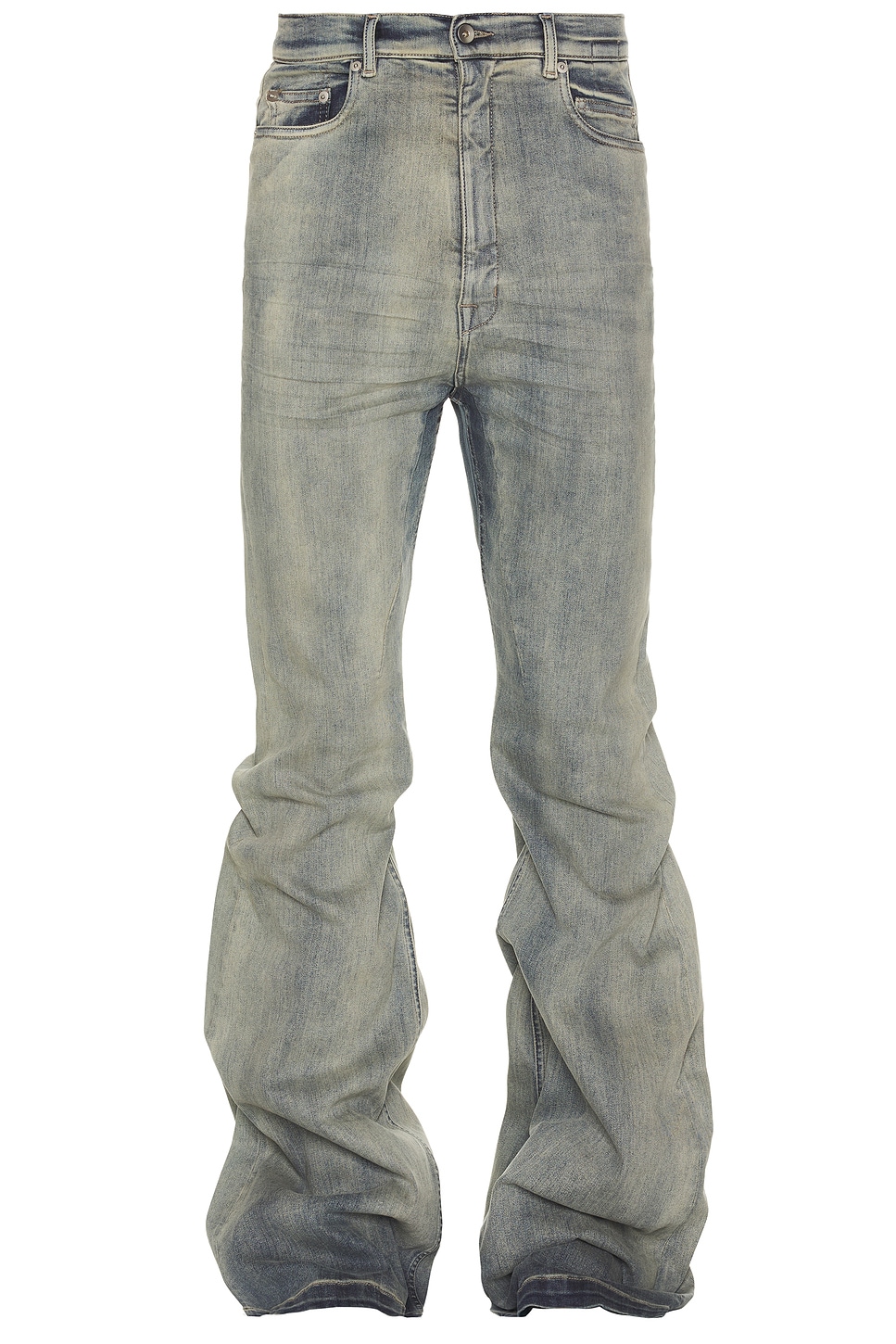 Shop Rick Owens Drkshdw Bolan Bootcut In Sky