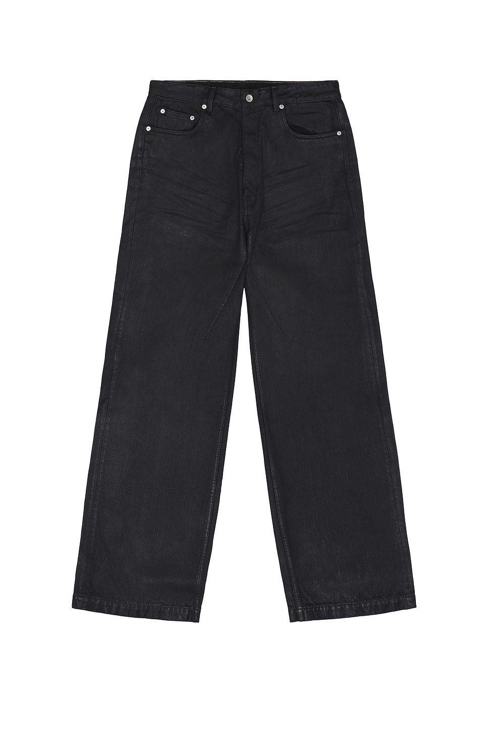 Rick Owens Drkshdw Geth Jeans In Black