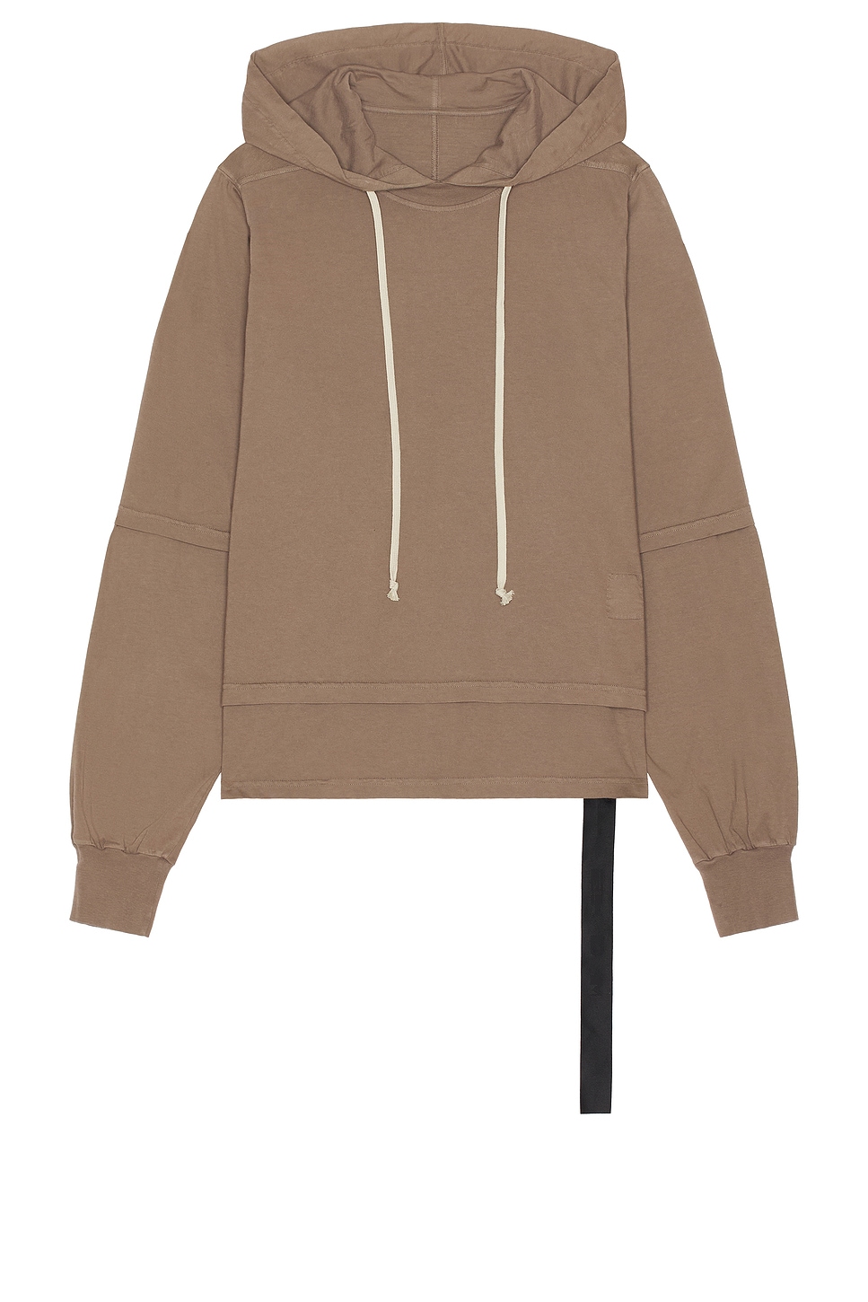 Rick Owens Drkshdw Hustler Hoodie In Dust