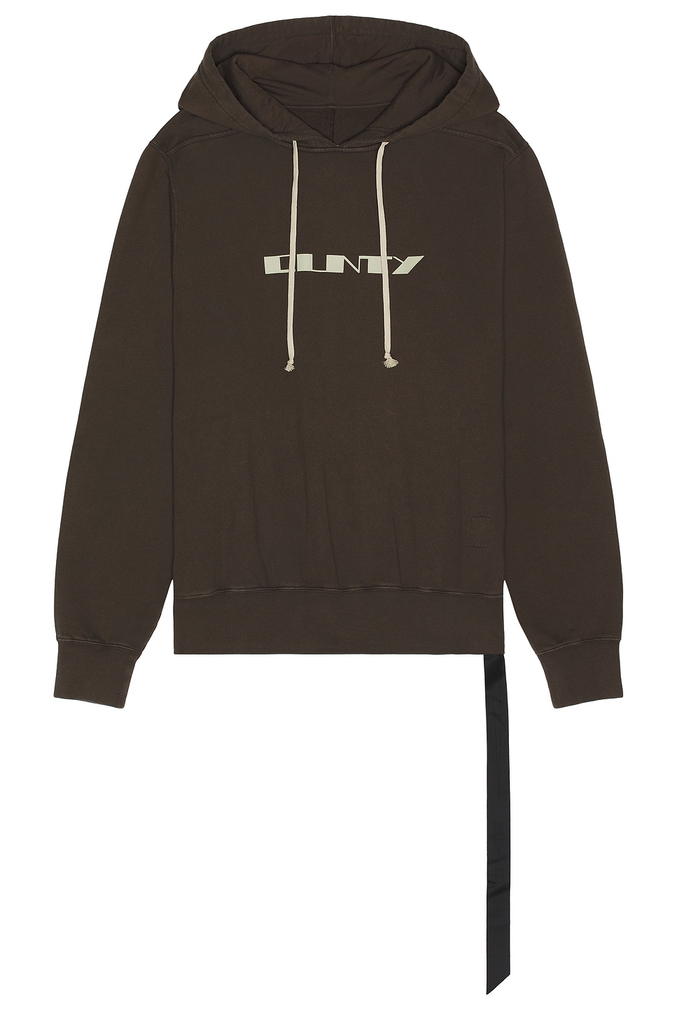 Image 1 of DRKSHDW by Rick Owens Oversized Hoodie in Scab in Dark Dust & Pearl