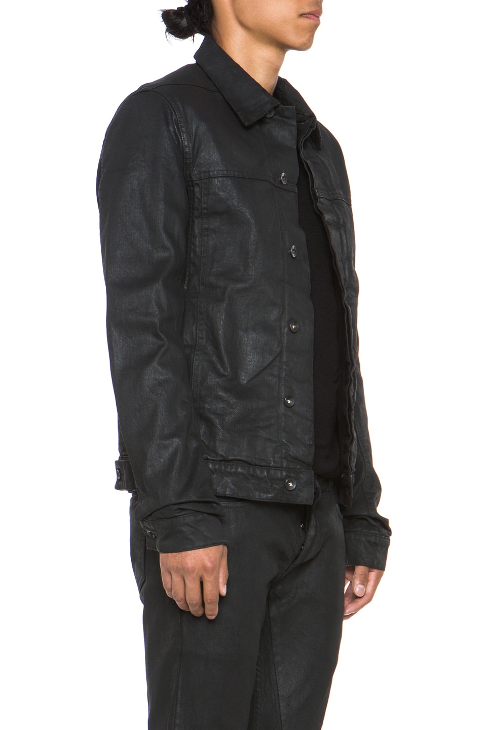 mens black worker jacket