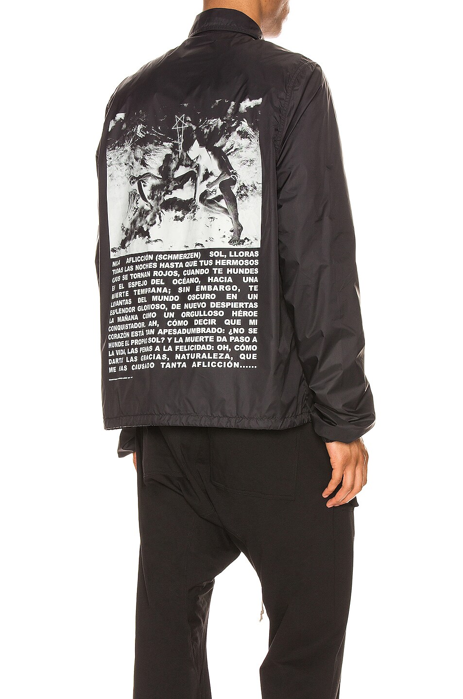 Image 1 of DRKSHDW by Rick Owens Snapfront Jacket in Black
