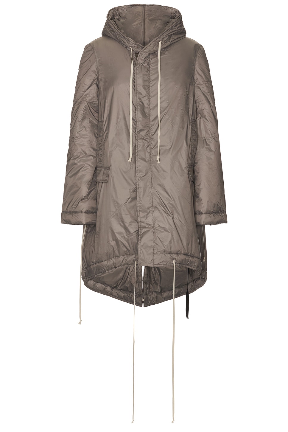 Image 1 of DRKSHDW by Rick Owens Fishtail Parka in Dust