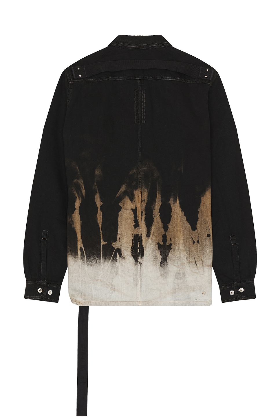 Shop Rick Owens Drkshdw Outershirt In Black & Terra