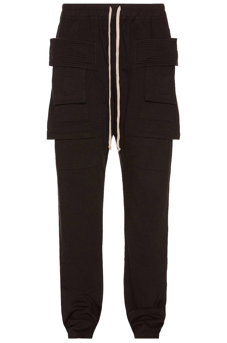 Image 1 of DRKSHDW by Rick Owens Creatch Cargo Drawstring in Black
