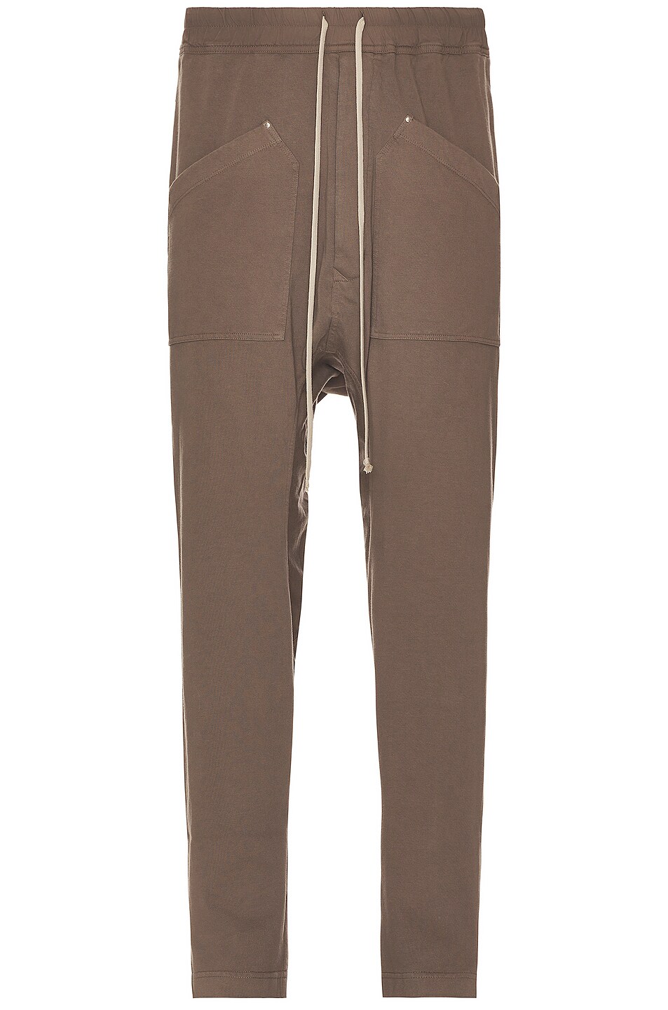 Image 1 of DRKSHDW by Rick Owens Cargo Drawstring Long Pant in Dust