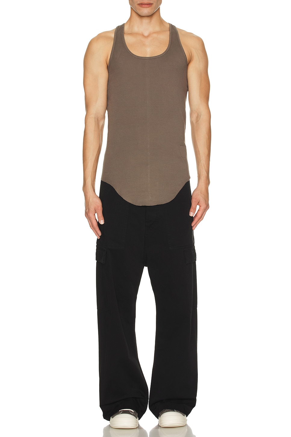Image 1 of DRKSHDW by Rick Owens Drk Tank in Dust