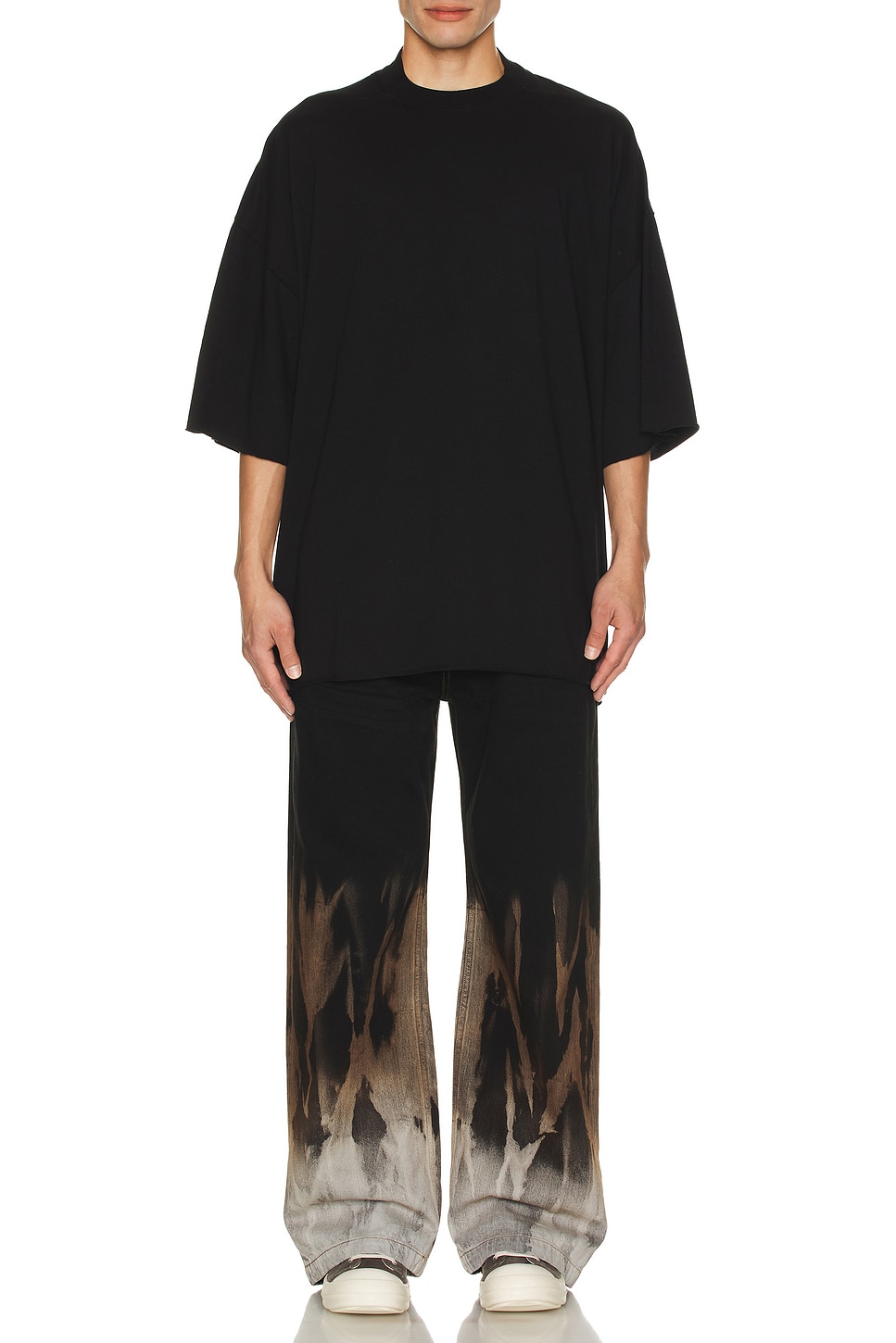 Image 1 of DRKSHDW by Rick Owens Tommy T in Black