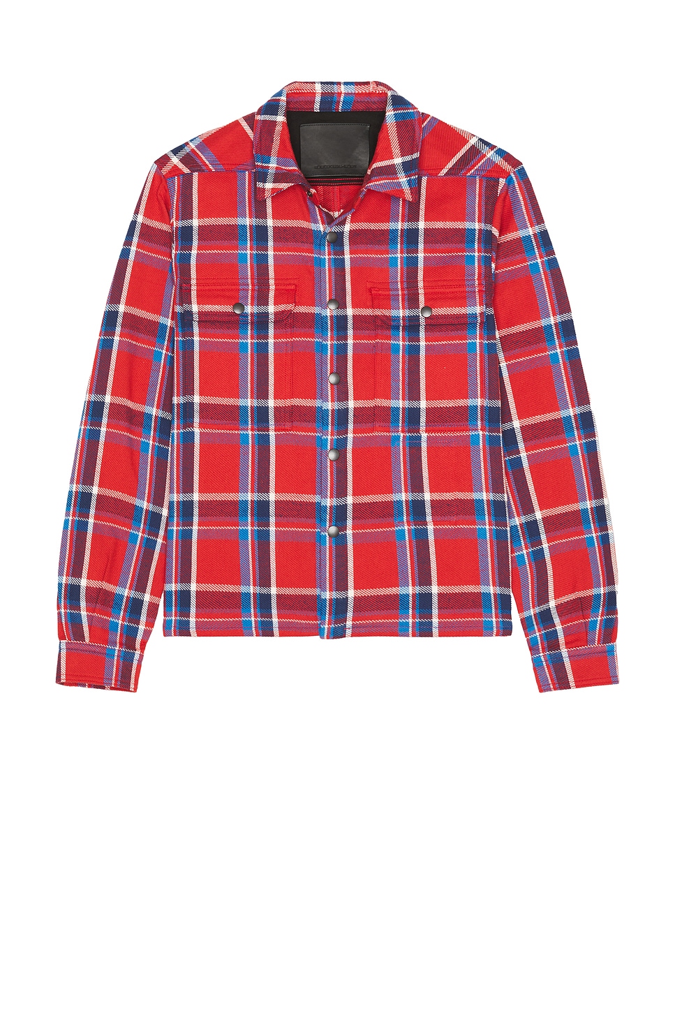 Cropped Outershirt in Red