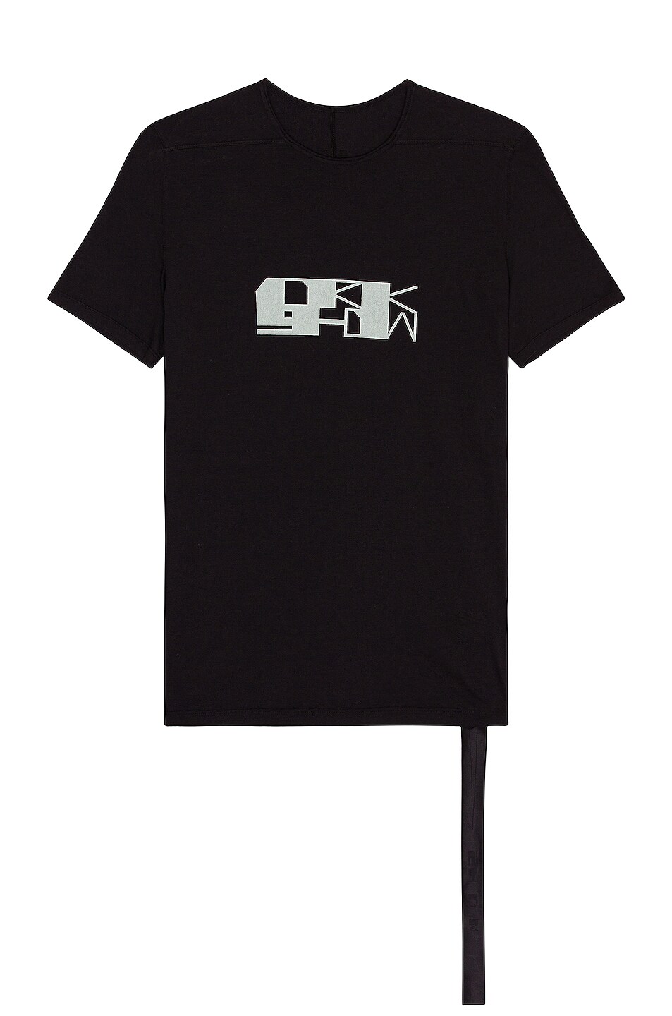 Image 1 of DRKSHDW by Rick Owens Level T-Shirt in Black & Oyster