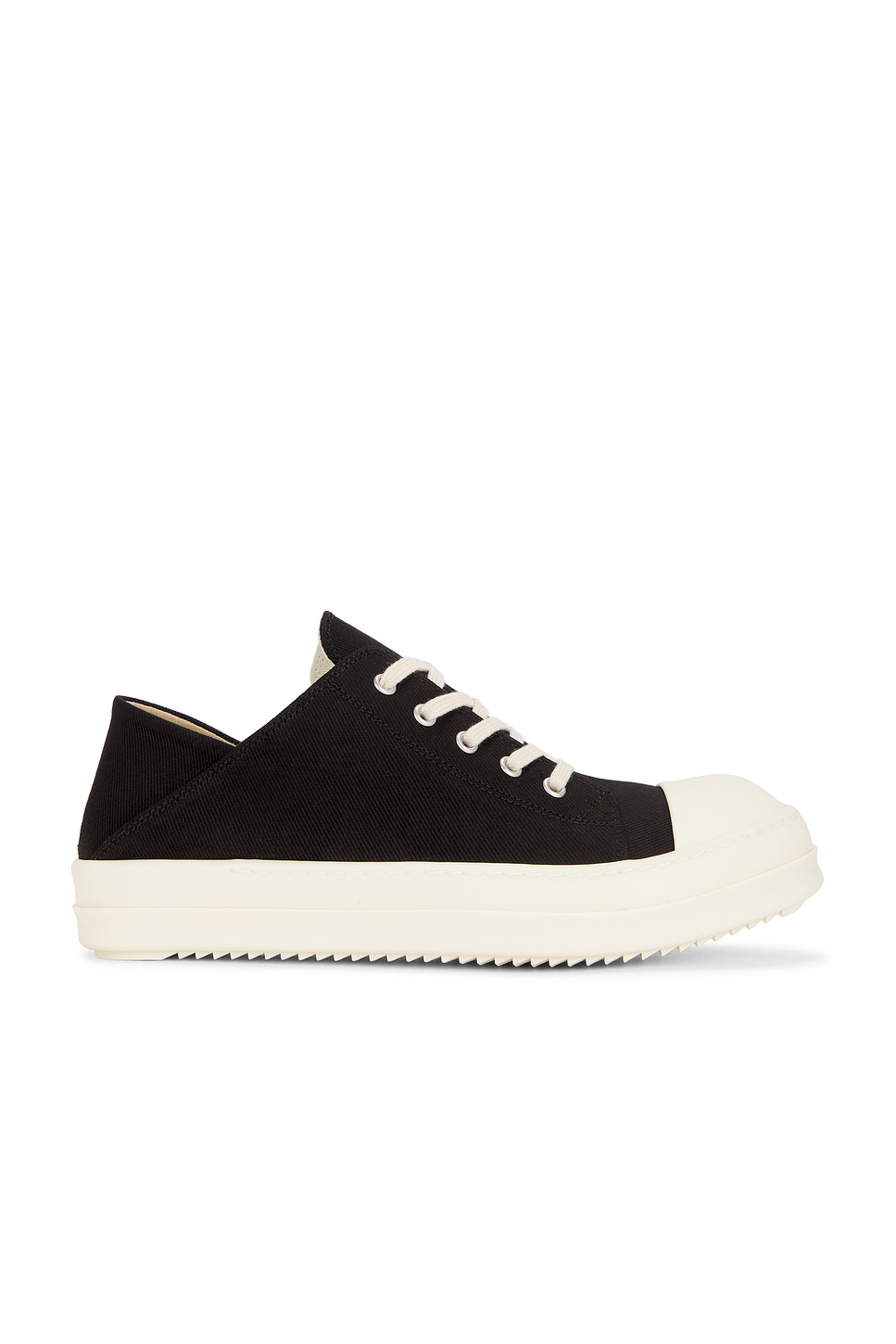 Image 1 of DRKSHDW by Rick Owens Slip On in Black & Milk