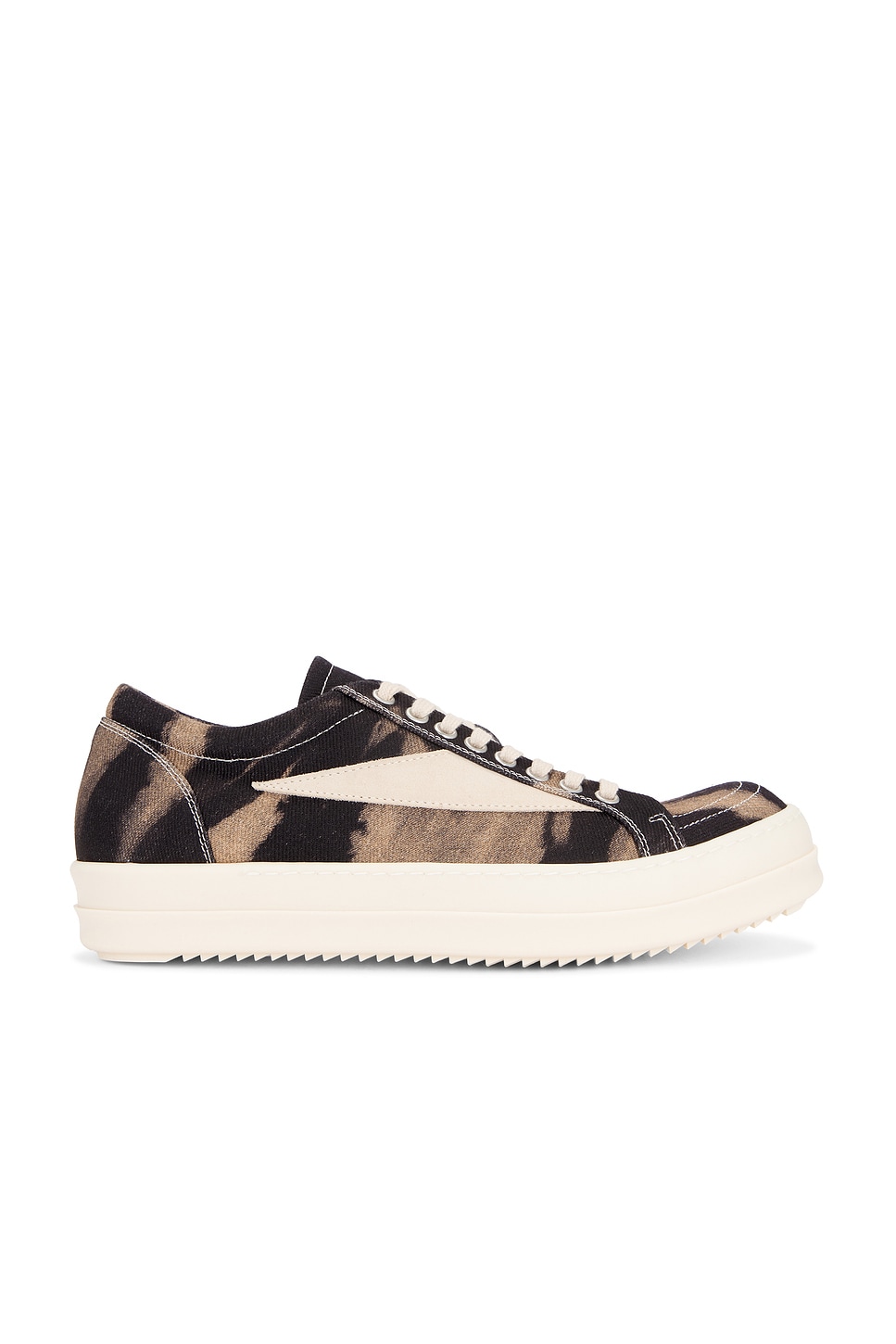 Image 1 of DRKSHDW by Rick Owens Vintage Sneaks in Black, Terra & Milk