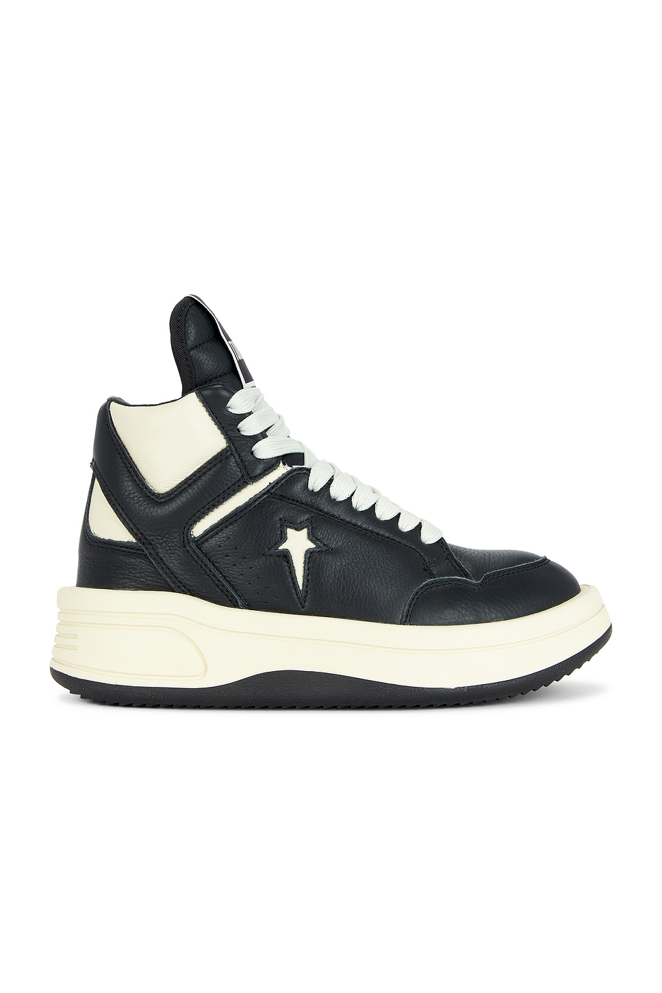 Image 1 of DRKSHDW by Rick Owens X Converse Turbowpn in Black & White