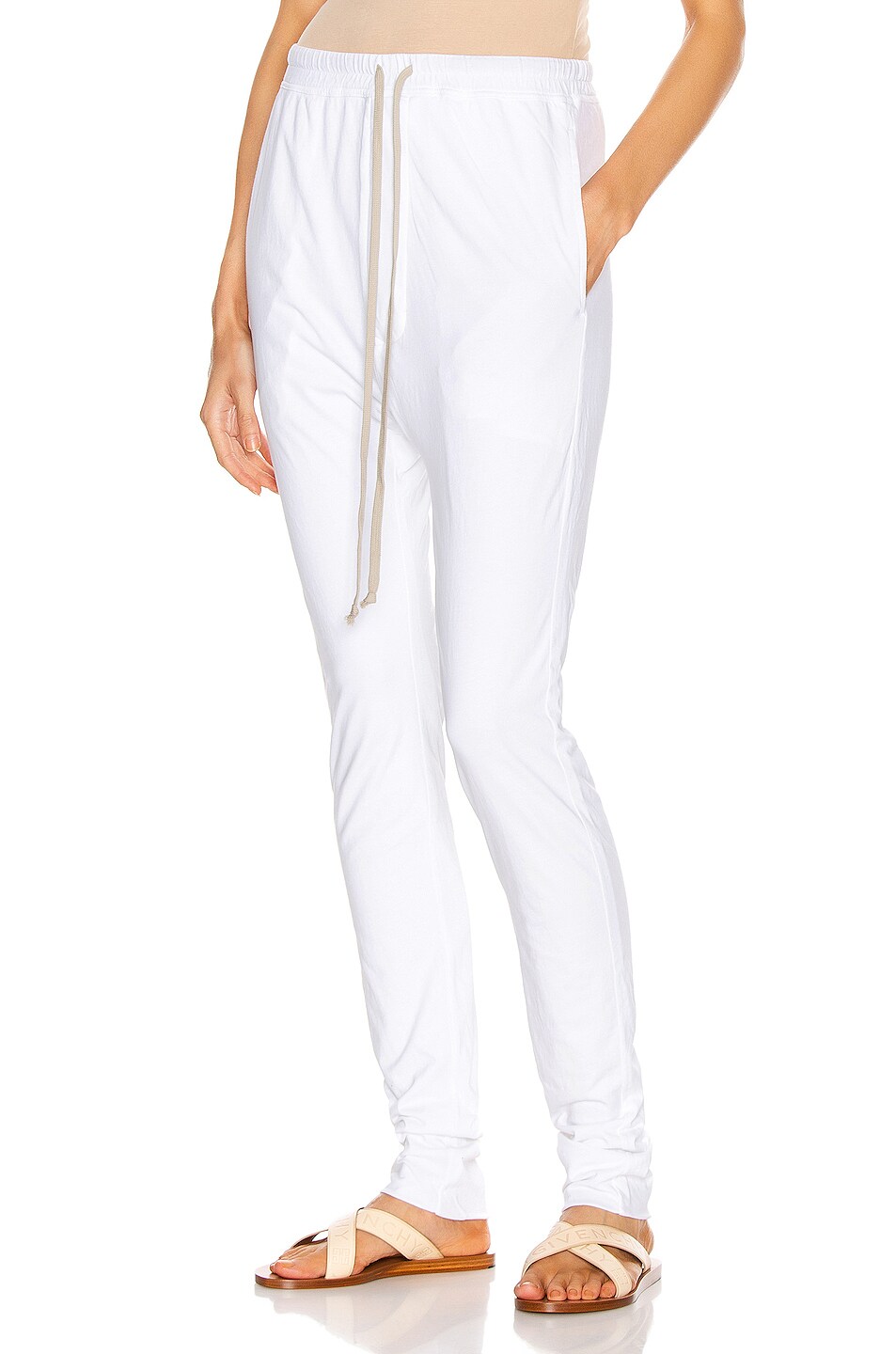 Image 1 of DRKSHDW by Rick Owens Double Legging in Chalk White